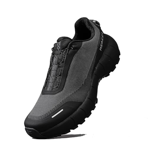 Men's Lacing Free Running Walking Tennis Waterproof Shoes Athletic Gym Workout Jogging Comfortable Cushioning Sneakers2