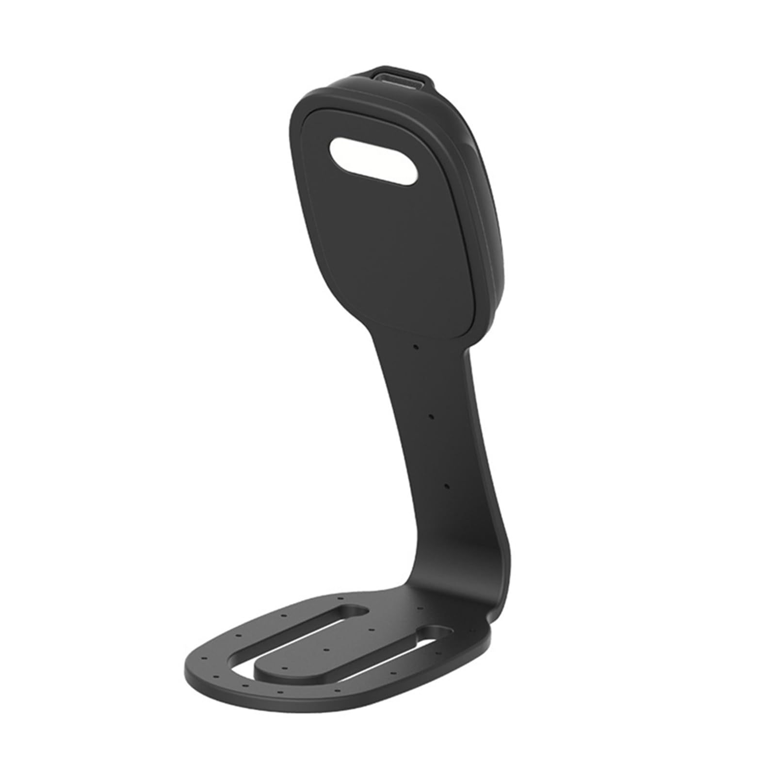 Hsioluted Black Multi-Purpose Small Rechargeable Clip Light Portable Led Lamp Night Reading None Flicker Eye Caring Led Reading Clip Light With Adjustable Color Temperature Portable Table Lamp For Books And Desks