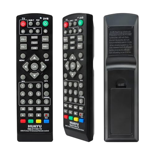 Télécommande DVB-T2 RM-D1155 pour remplacer votre boîtier en panne - 2