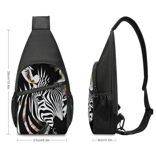 Mochila bandolera deportiva para senderismo unisex miniatura 2