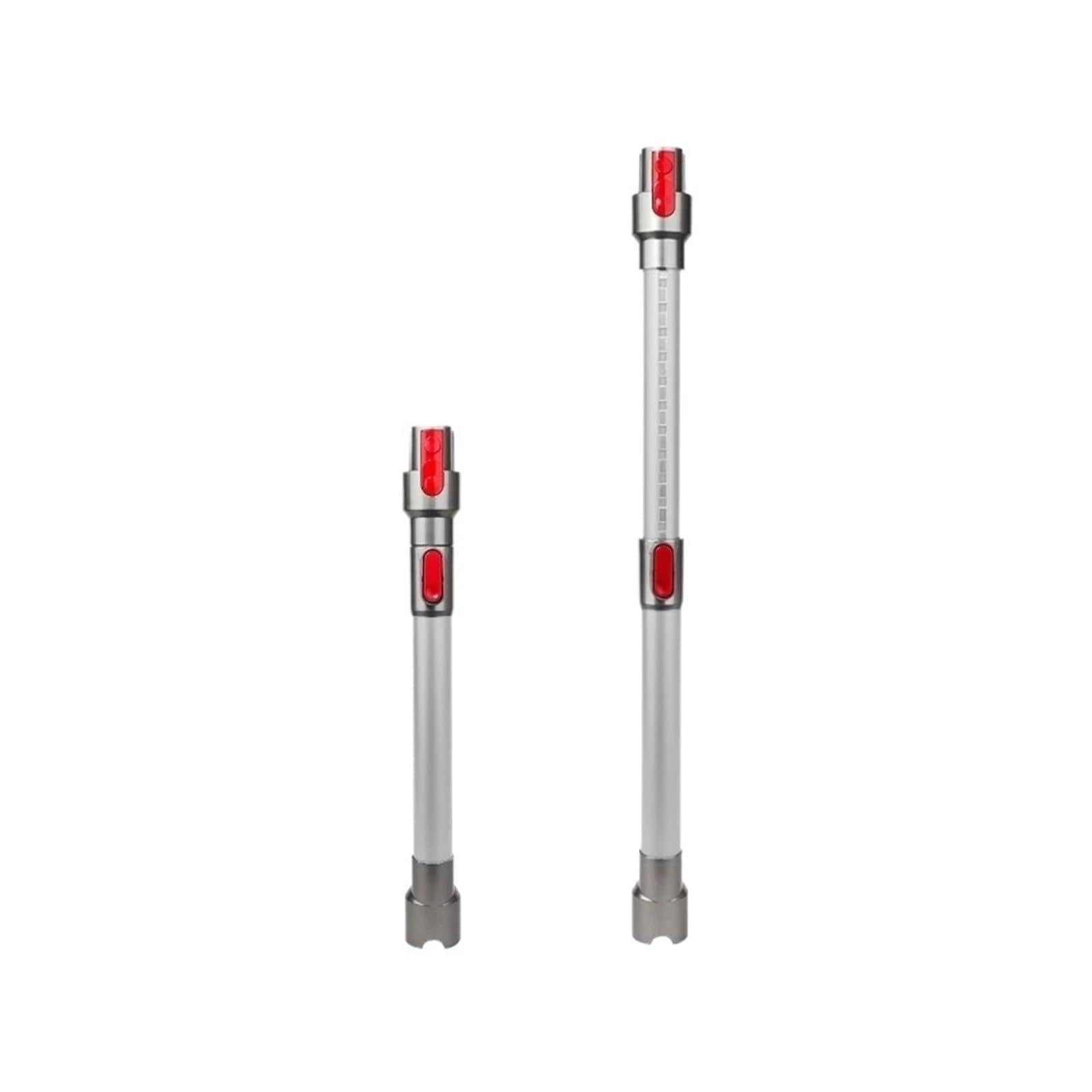 MSS Extension Rod - Conductive Aluminum Telescopic & Foldable Extension Wand Tube，Compatible for Dyson，V7/V8/V10/V11/V15(SET2)
