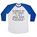 Im Gonna Go Take A Hot Shower, Its Like A Normal Shower But with Me in It Unisex Baseball Long Sleeve Tee White-Royal Large