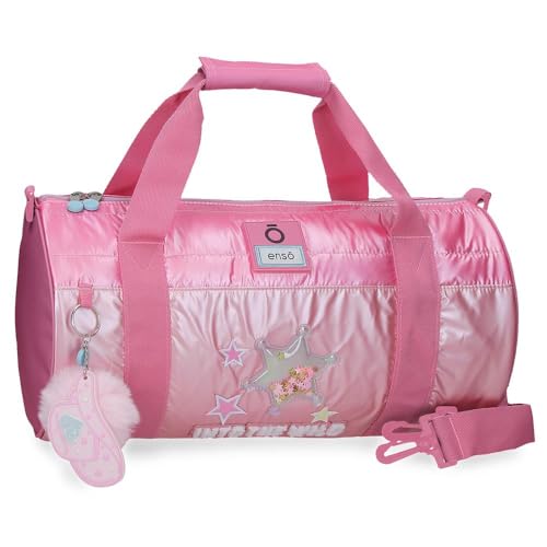 Sac de voyage 41 cm Enso rose pour ranger les affaires de sport