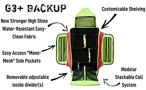 Image of Statpacks G3+ Backup EMT Medic Backpack BLS ALS Trauma Bag for EMS, Police, Firefighters (Blue)