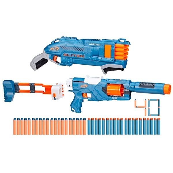 Amazon.com: Nerf Elite 2.0 Double Defense Pack : Toys & Games