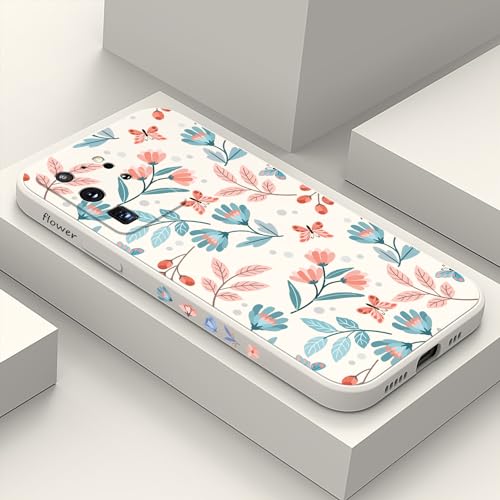Coque Samsung S20 Ultra fleur blanche antichute protection fine 6,9"