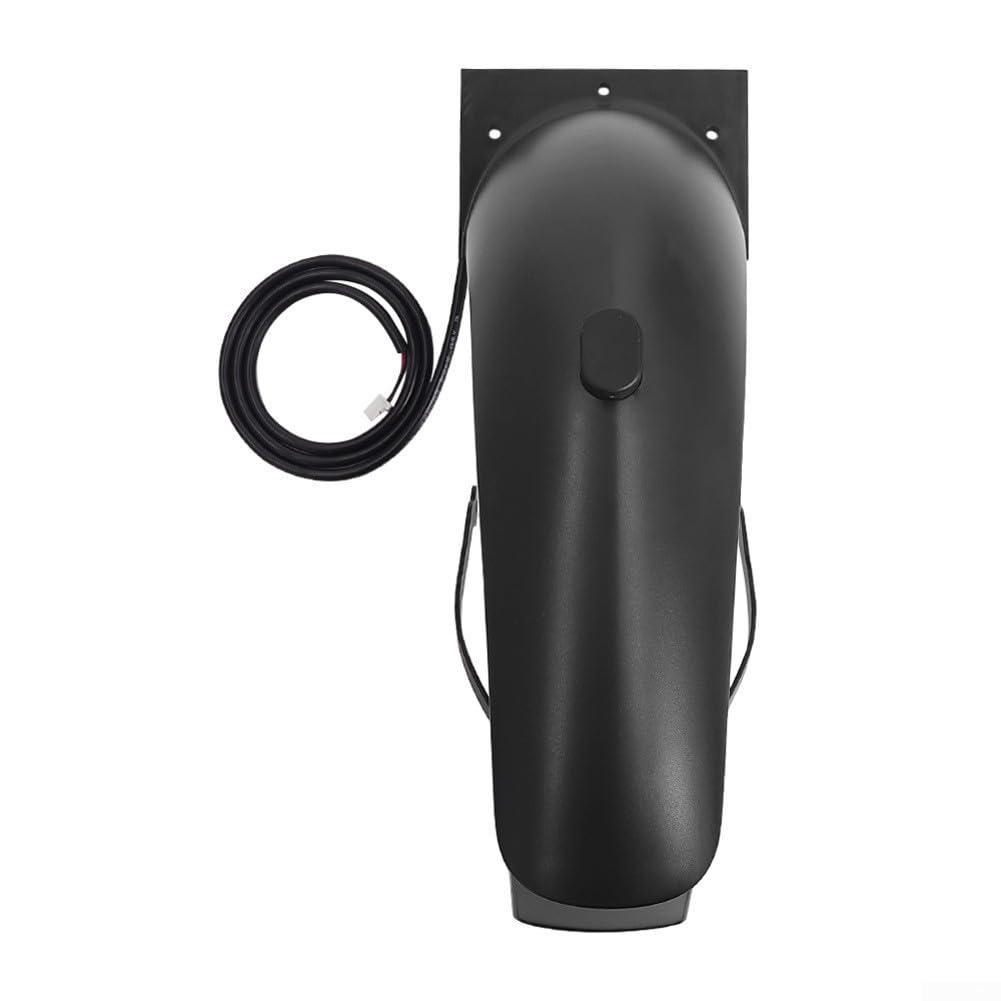 Parafango posteriore con staffa fanale posteriore per Segway per Ninebot E2 E2 Plus - Parafango ABS, design a coda di anatra