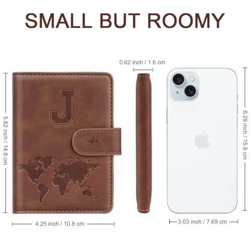Personalized Letter Passport Holder