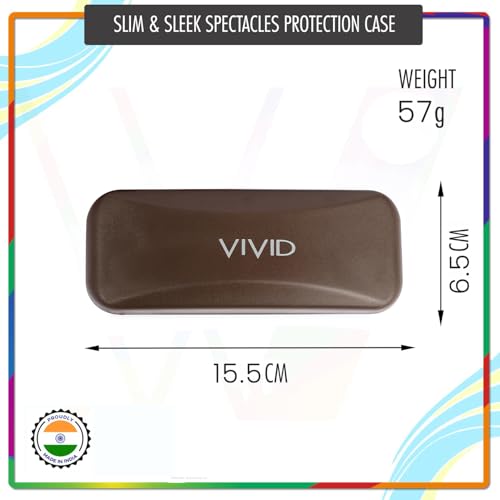 Image of Unisex Lightweight Specs Hinge-Spring Eyewear Dabbi Abs Hard Case Cover