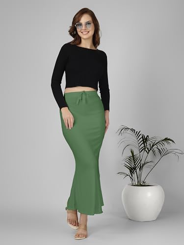 Image of Nexsus Stretchable Saree Shapewear | Petticoat for Women | Cotton Blended | Skirts for Women | Shape Wear Dress for Saree | Available in 80+ Colors and Plus Sizes