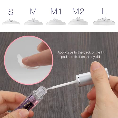 Silksence Lash Lift Kit, Eyelash Perm Kit, Professional Eyelash Lash Extensions, Lash Curling, Semi-Permanent Curling Perming Wave Suitable For Salon #TOP5