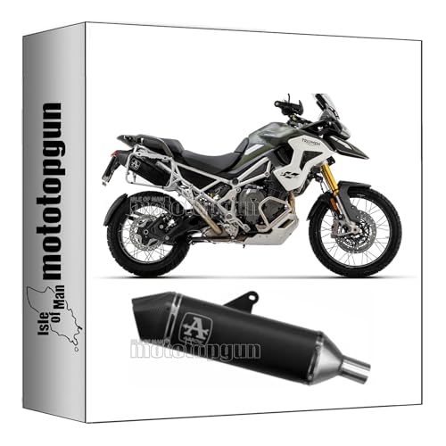 Pot Arrow Race Veloce noir pour Triumph Tiger 1200 2022-2023 chez Mototopgun
