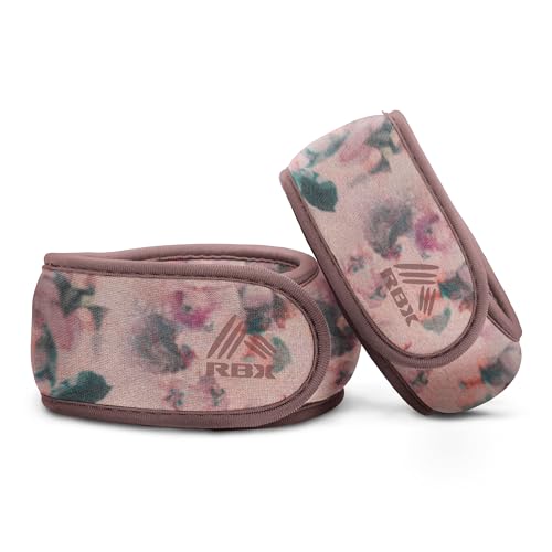 Image of RBX Wrist & Ankle Weights Set (2LB Pair /1LB Each), Adjustable Comfort Fit for Training & Toning