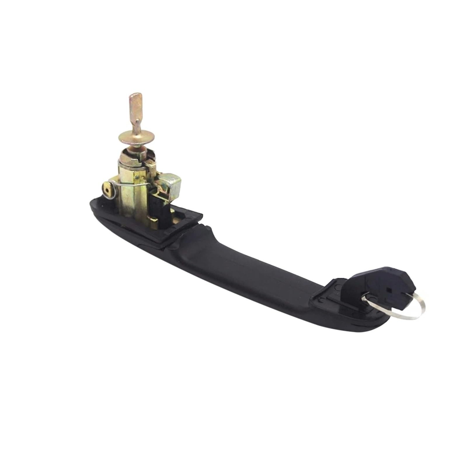 ZHANGWENLING Left Handle 6K0837205 6K0837206 Front Left Right Door Handle with Lock Barrel for Galaxy for Sharan for Alhambra