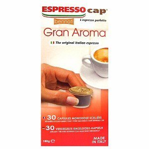 Amazon.com: Beauty America bennoti Original el café espresso italiano Café  Espresso Pac Cápsulas larga duración Sabor Rico y cremoso (30 Cápsulas)  (Gran aroma) : Comida Gourmet y Alimentos