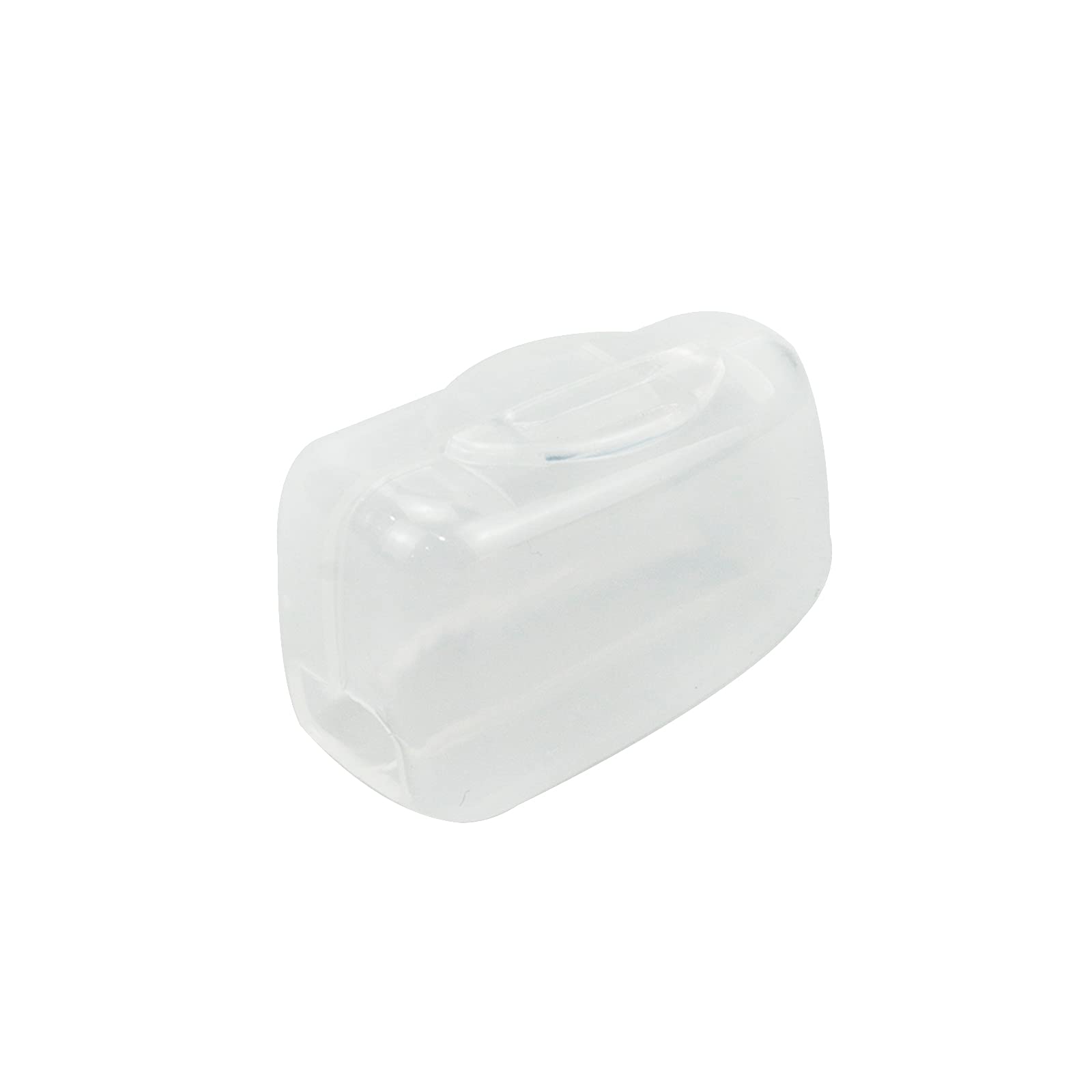 Capuchons de brosse à dents blancs transparents compacts (50 pièces)