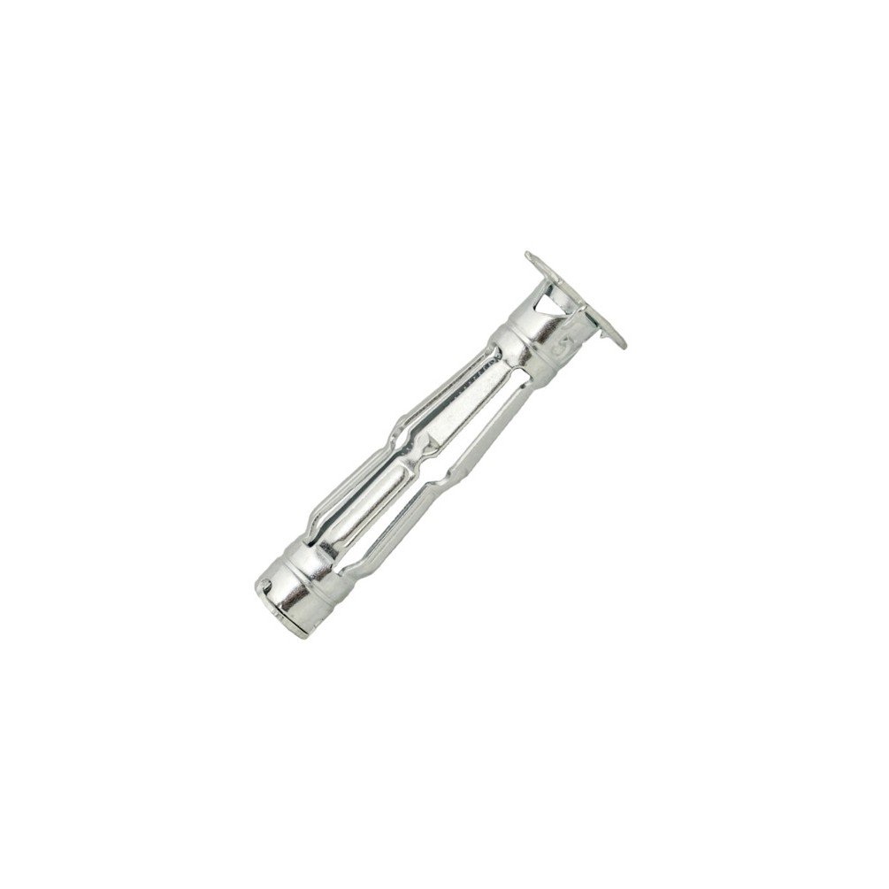 SCELL-IT, Boite de 100 Chevilles Placo Spyder, Acier zingué, M5x52, Ép.3-16, Sans vis perçage 10 mm, Cheville monocorps, Ergonomique, Branches précintrées pour une expansion aisée, Performante,