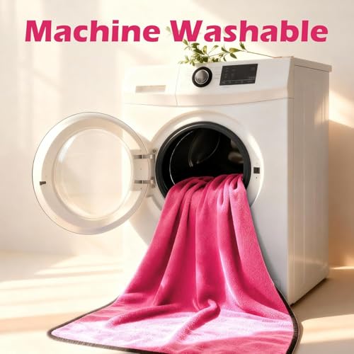Image of D&C PAWS Ultra Absorbent Microfiber Dog Towels for Drying Dogs & Cats | Quick Dry Pet Bath Blanket, Soft & Fast Drying Grooming Towels for All Breeds (40x60cm -Multicolor B,M-Pack of 1 Pc)