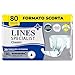 Lines Specialist Classic pannoloni a mutandina ALTA PROTEZIONE, per incontinenza uomo e donna con lozione lenitiva, misura EXTRA LARGE, confezione da 80 unità