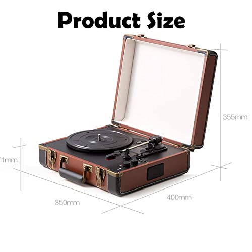 Tourne-Disque Bluetooth, Platine Vinyle avec Haut-parleurs intégrés, entraînement par Courroie à 3 Vitesses pour Valise… - Les Beatles, Paul McCartney, John Lennon, RIngo Starr, George Harrison Tourne-Disque Bluetooth, Platine Vinyle avec Haut-parleurs intégrés, entraînement par Courroie à 3 Vitesses pour Valise… – Image 4