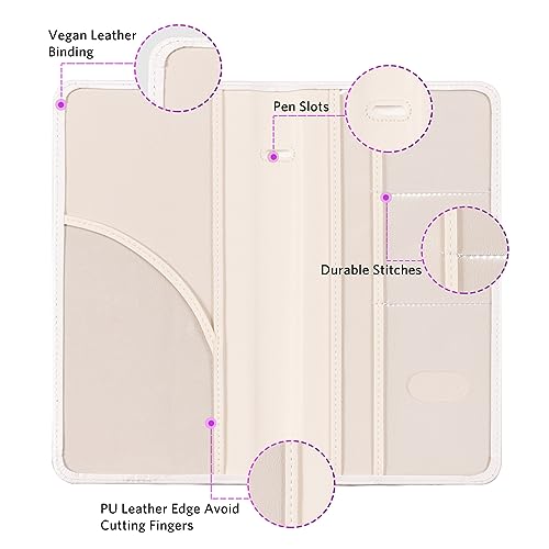 Image of CoBak Car Registration and Insurance Holder | Vehicle Glove Box Organizer, Auto Truck Compartment Document Case with Magnetic Closure for Insurance & Driver License