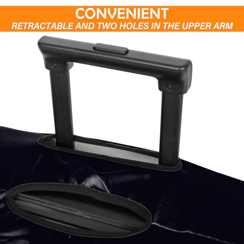 Luggage Suitcase Cover Protector Luggage Elastic Washable Baggage Covers Initial Cute Aesthetic for Unisex Women Girls Travel Trip XL(30-32 inch)-Letter M4