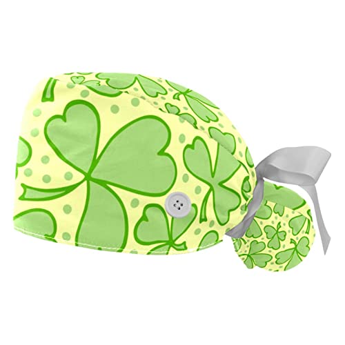 Casquettes de travail respirantes pour la Saint-Patrick en cuisine et laboratoire