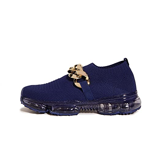 Image of LUCKY STEP Women Air Cushion Fashion Sneakers Breathable Casual Comfortable Lightweight Walking Shoes