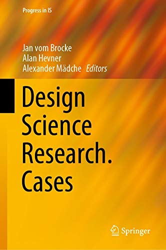 Buy Design Science Research. Cases — BookShops.in