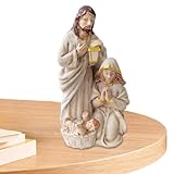 Photo Gallery bajbumgn statua sacra famiglia - presepi sacra famiglia figure - mini presepe di natale cattolico, scultura artigianale, statua in resina della, statuina cattolica, collezione Photo Gallery bajbumgn statua sacra famiglia - presepi sacra famiglia figure - mini presepe di natale cattolico, scultura artigianale, statua in resina della, statuina cattolica, collezione