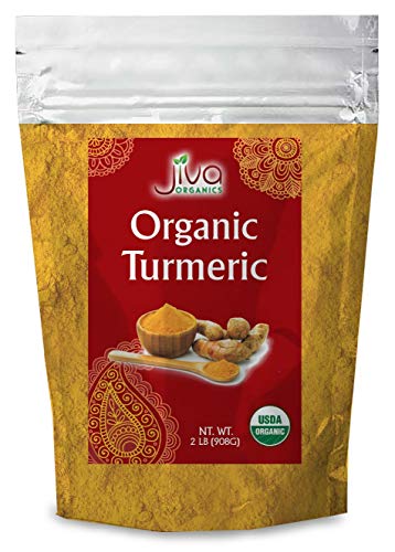 Organic Turmeric Root Powder 2 lb Bag with Curcumin & Non-GMO - Lab