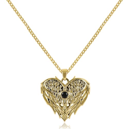 Pendentif cœur et as de pique en cristal étincelant, le cadeau symbolique parfait pour elle