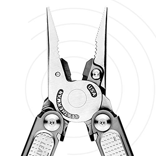 LEATHERMAN, FREE P2 Multitool with Magnetic Locking, One Size Hand Accessible Tools, Made in the USA