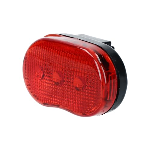 Dresco 5251105 Luce Posteriore 3 LED con Batterie