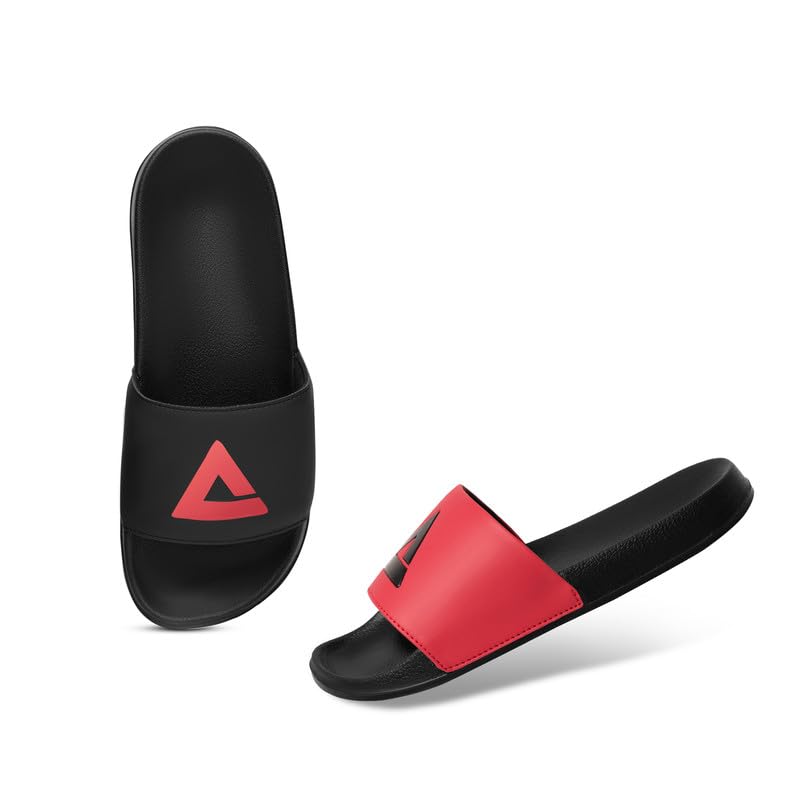 Image of ARVAN Mens Sliders | Lightweight, Anti-Slip & Cushioned Comfort Slides for Casual & Beach Use
