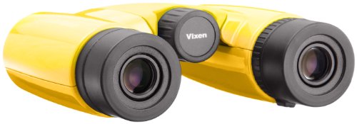 Vixen Binoculares Arena H8 x 21WP amarillos compactos miniatura 3