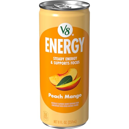 Image of V8 Energy Peach Mango Energy Drink, 8 fl oz Can