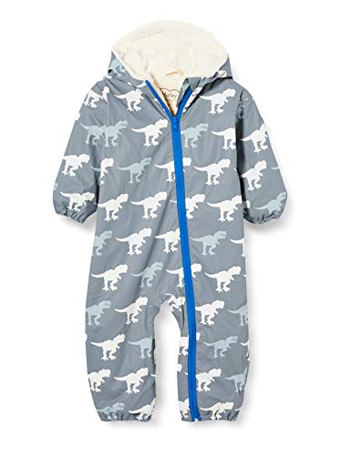 Hatley Baby Boys' Printed Bundler Snowsuit, Colour Changing T-Rex, 18-24 Months