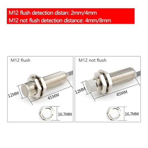 Sensor inductivo M12 de 24V soluciona fallos de cableado con su diseño NO 3