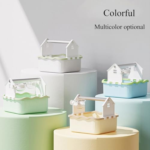 Tmboryuu Bird Cage Hygiene Solution with Detachable PP Waste Container for Easy Cleaning Maintenance Multi Pet Bird Training Toilet - Image 9