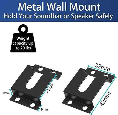 Rack Vizio SB4051-D5 de metal robusto con accesorios de montaje premium 4