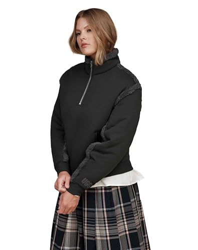 UGG Women's Lydi Bonded Fleece Half Zip2