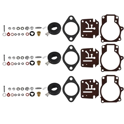 Carburateur Johnson Evinrude 65 70 75 CV kit de réparation 3 pièces