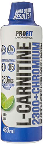 L-Carnitine 2300 e Chromium Limão 480Ml, Profit
