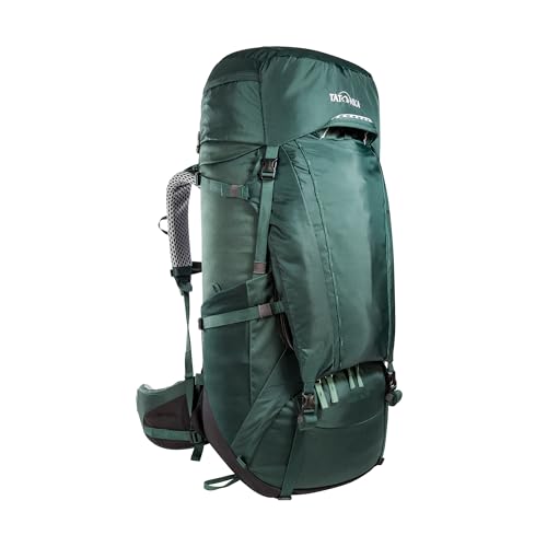 Tatonka Yukon 70+10 - Trekkingrucksack mit Frontzugriff, verstellbarem Rückensystem, extra Bodenfach, Regenhülle und 80 Liter Volumen