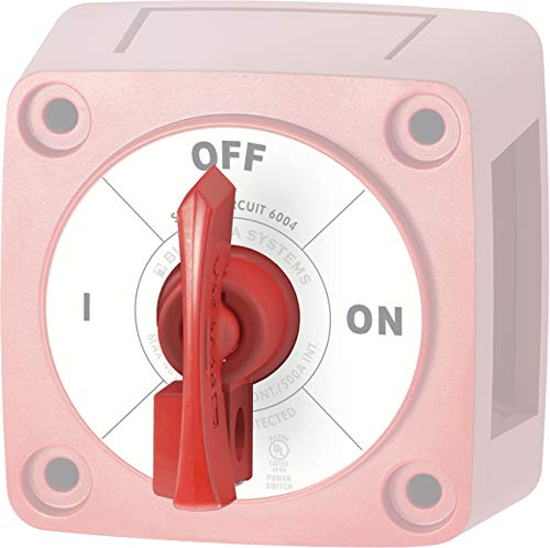 Image of Blue Sea Systems 7903 m-Series Battery Switch Key Lock Replacement for 6004, Red