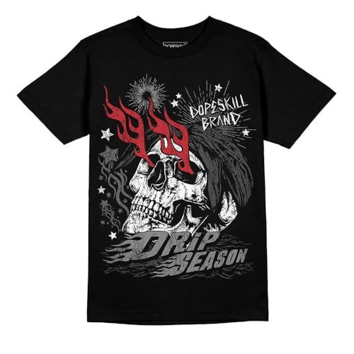 Image of DopeSkill Halloween Graphic Tee Streetwear Hip Hop Hypebeast Unisex T-Shirt Sneaker Colour Matching Shirts Spooky Graphic