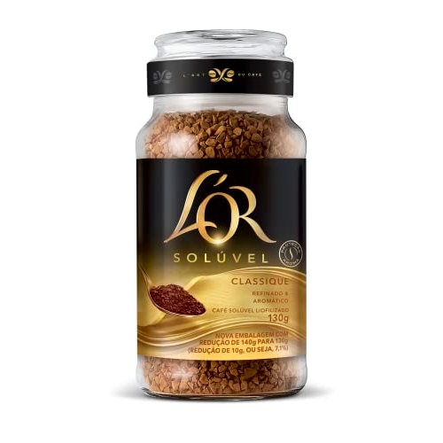 L'OR, Café Solúvel Classique Pote de Vidro 130g