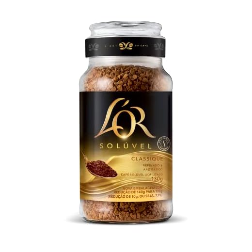 Café Solúvel L'OR em Pote de Vidro