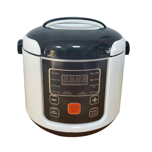 Small Portable Mini Rice Cooker Electric Keep Warm Function 2-4 People Outings Safe Liner